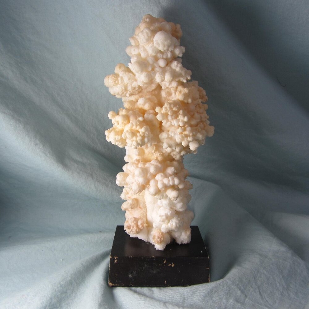 mounted vintage cave calcite aragonite specimen (w2513)
